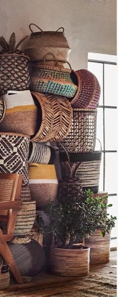 Panier en jonc de mer, Madame Stoltz