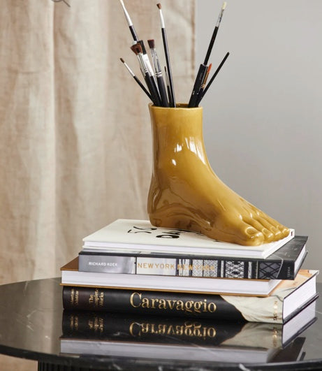 Vase Pied, Aruba, Olive, Nordal