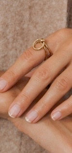 Bague Julia argentée ajustable