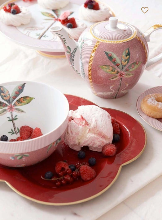 Théière La Majorelle Rose 1,6ltr, porcelaine, Pip Studio