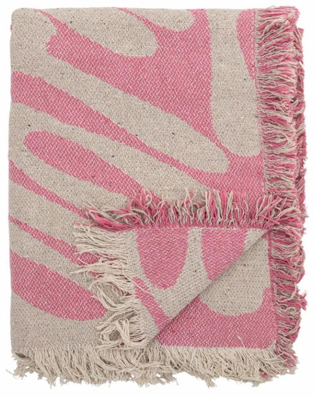 Alik plaid en coton recyclé, Bloomingville