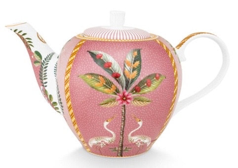 Théière La Majorelle Rose 1,6ltr, porcelaine, Pip Studio
