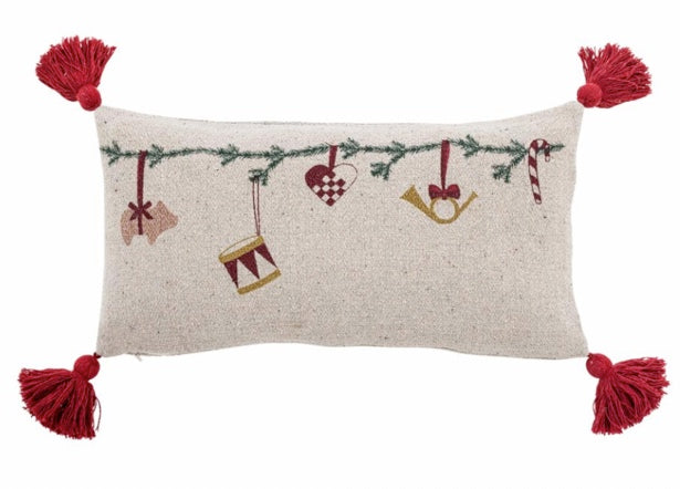 Coussin de Noël, Yule Bloomingville