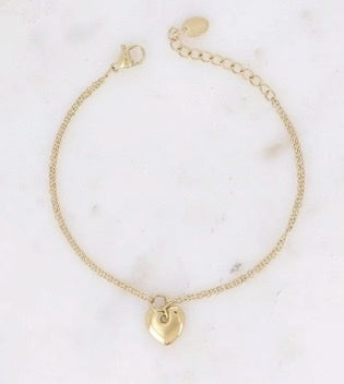 Bracelet coeur Alda