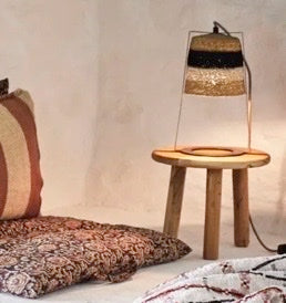 Tabouret en bois recyclé Madame Stolzt
