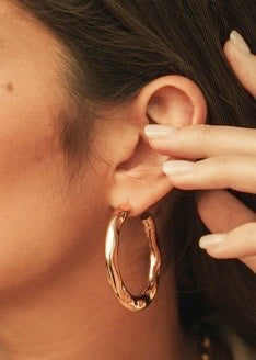 Boucles Elias doré