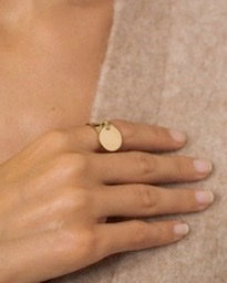 Bague Agathe argentée