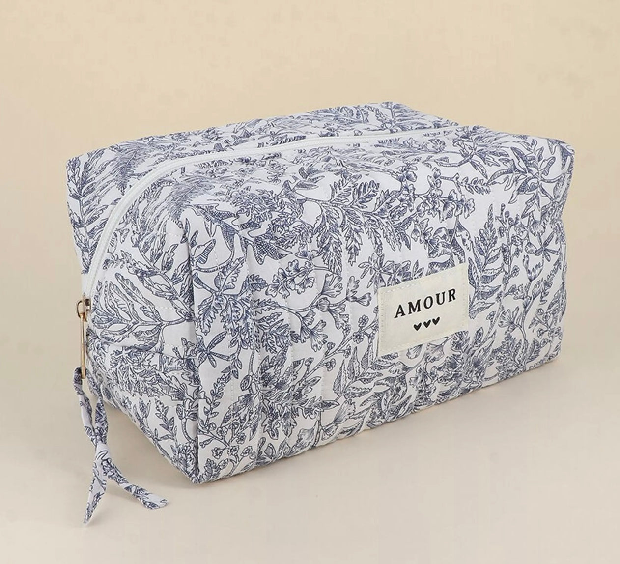 Grande trousse multi usages toile de Jouy