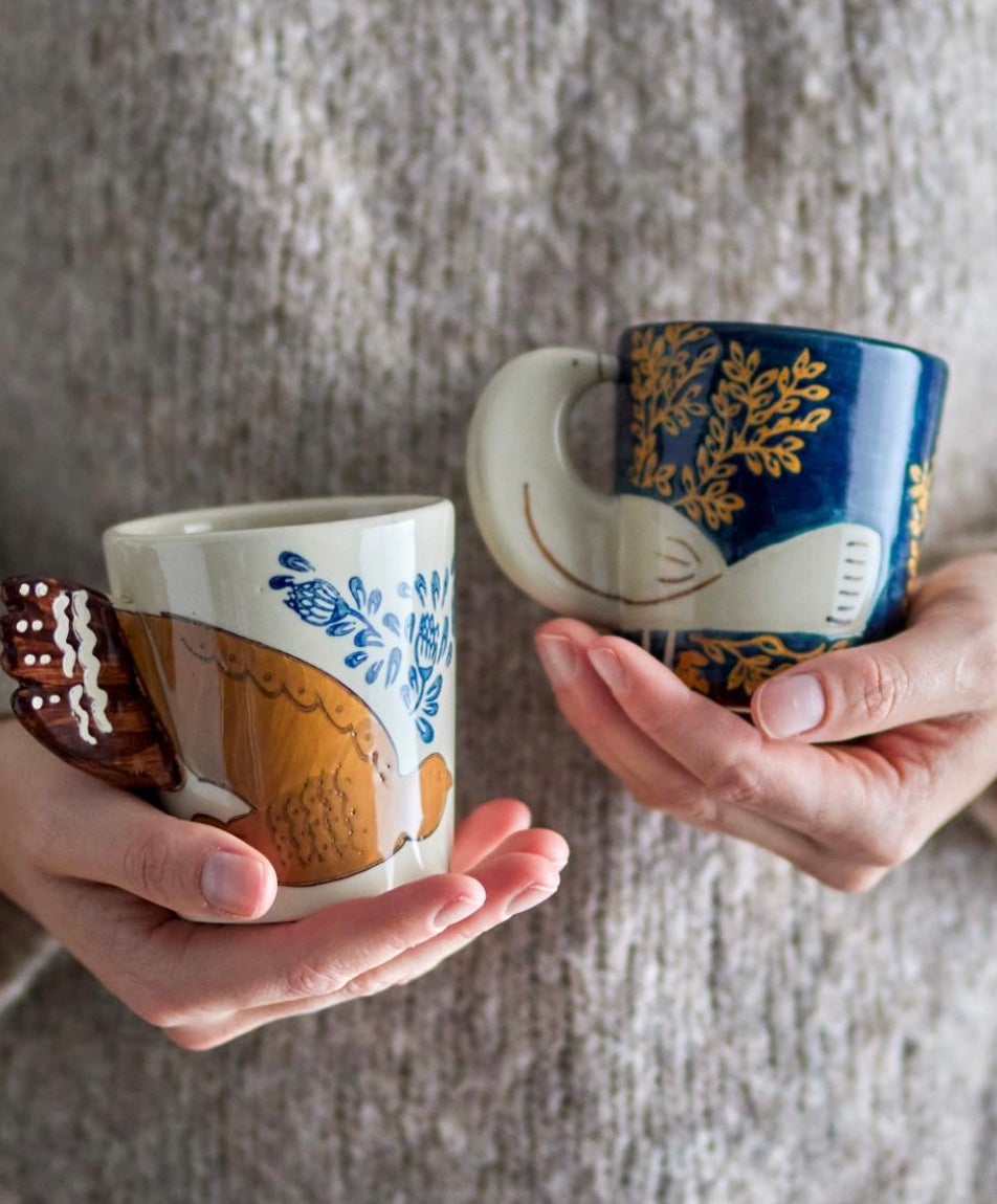 Hezha tasse, mug Bloomingville en gré