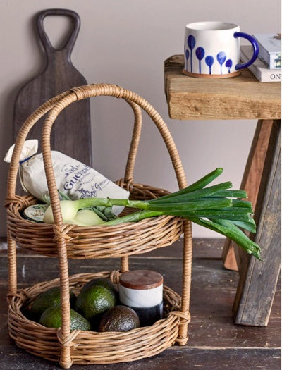 Lot de 3 mugs Linora en grès, Bloomingville