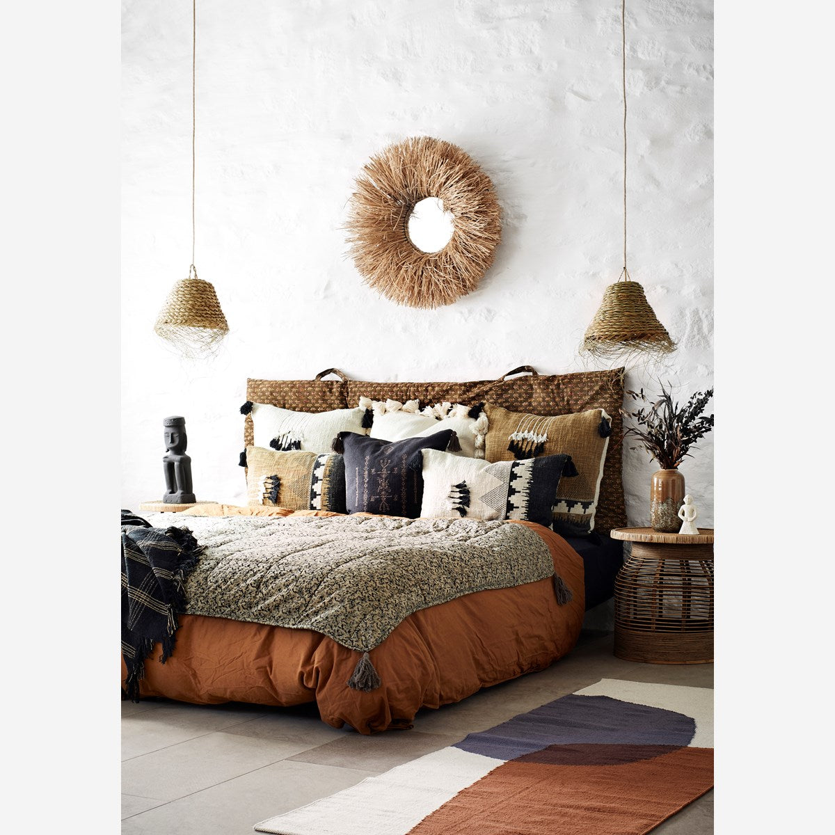 Coussin ethnique Madame Stoltz