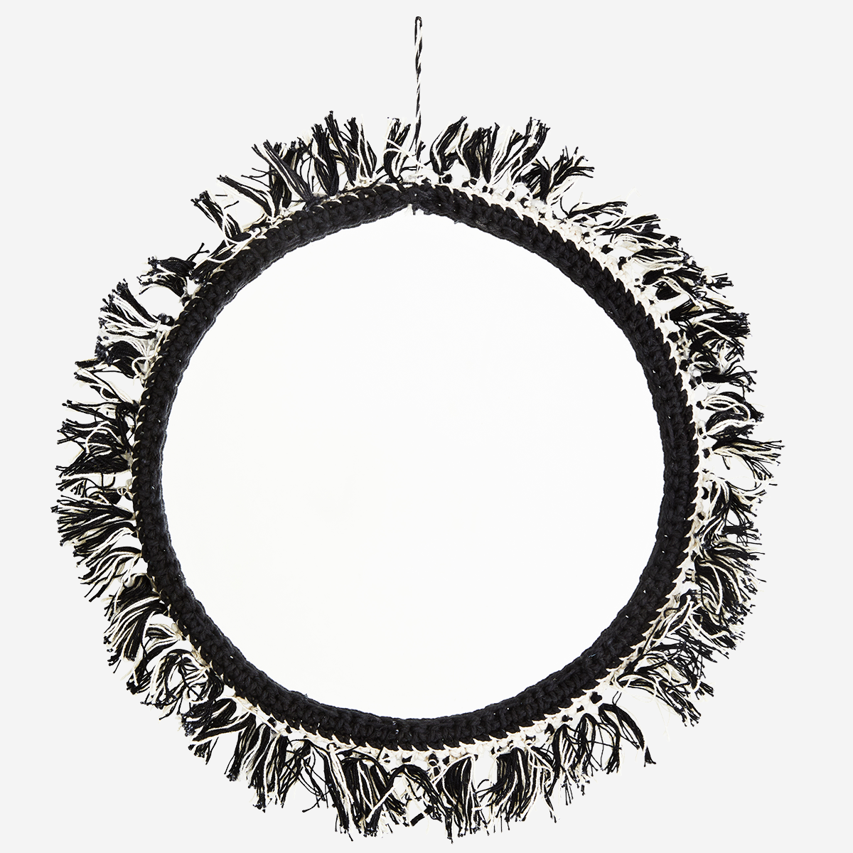 Miroir à franges Madame Stoltz