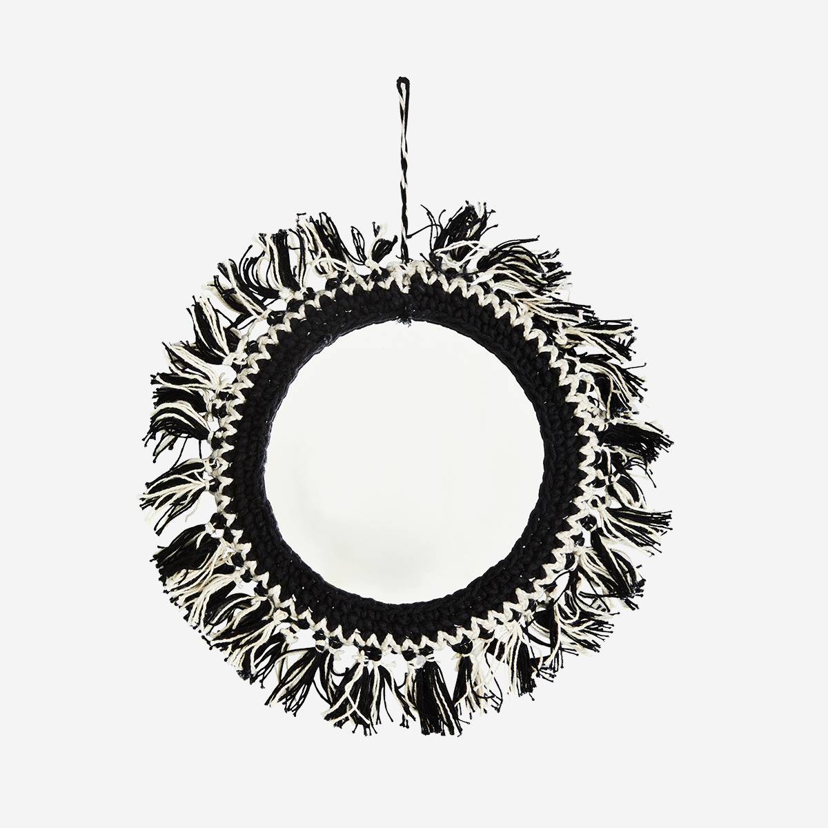 Miroir à franges Madame Stoltz