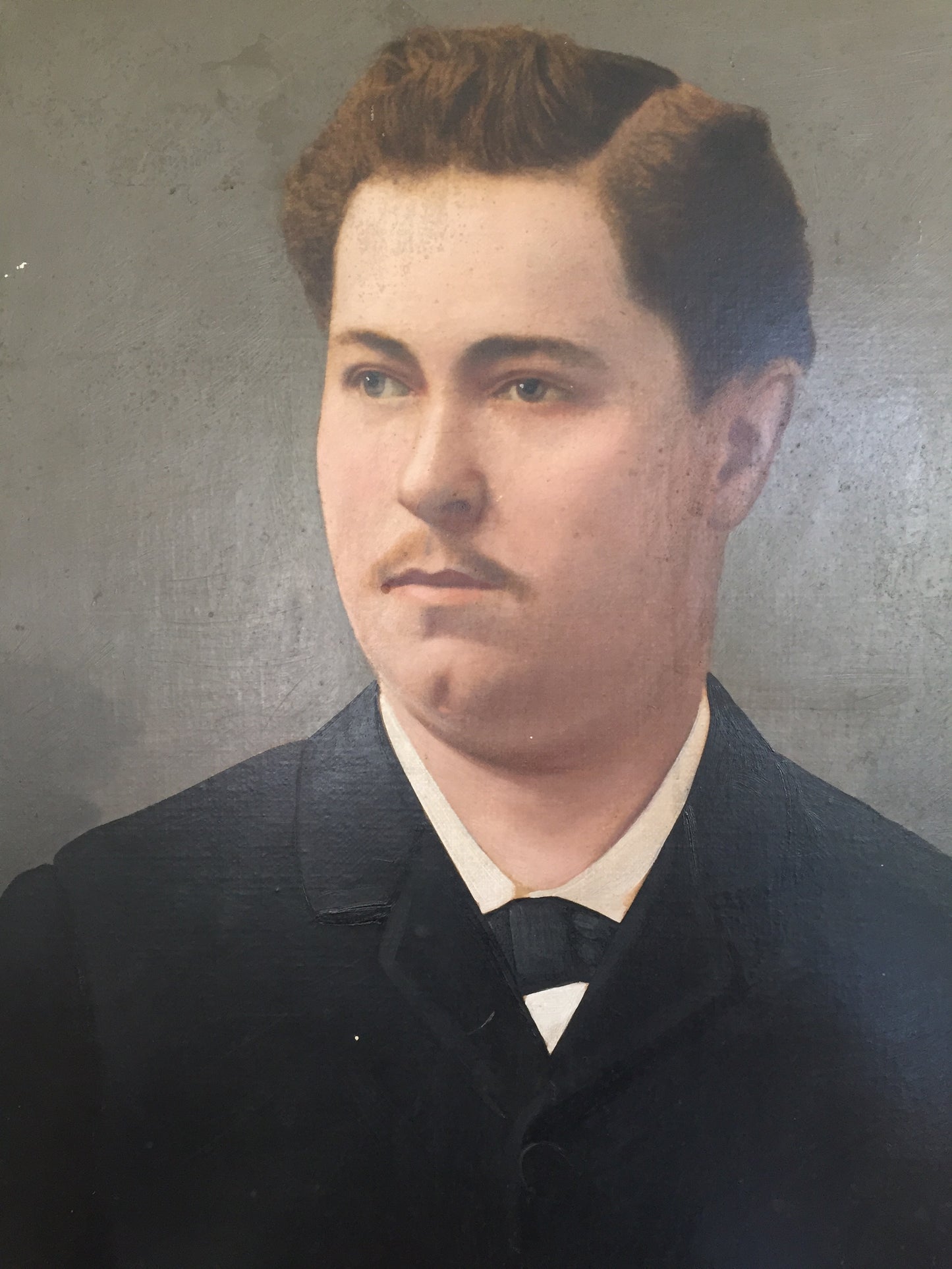 Tableau portrait école française fin XIXéme