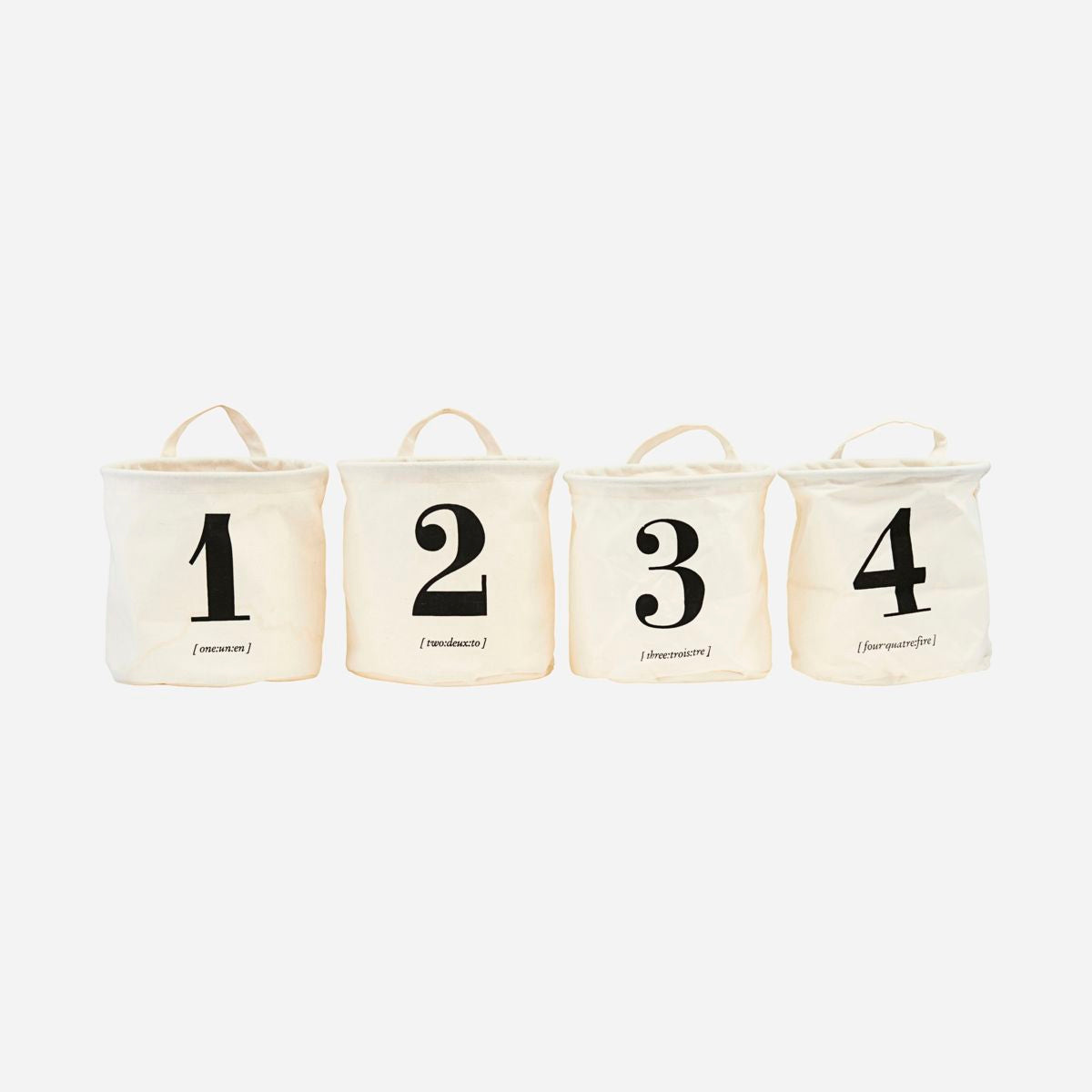 Panier rangement 1-2-3-4 House Doctor