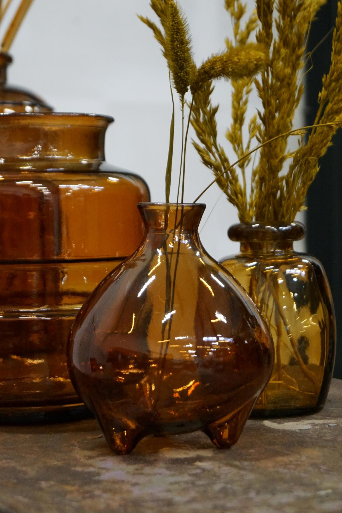 Vase ambre Small
