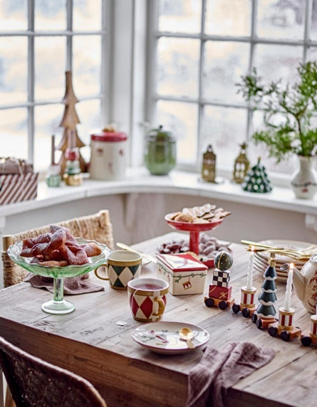 Lot de 2 assiettes de Noël, Yule Bloomingville