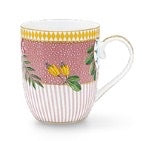 Coffret 2 Petit mug La Majorelle rose porcelaine 145ml Pip Studio