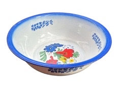 Bassine émaillée bleue chinoise Sensitive et fils