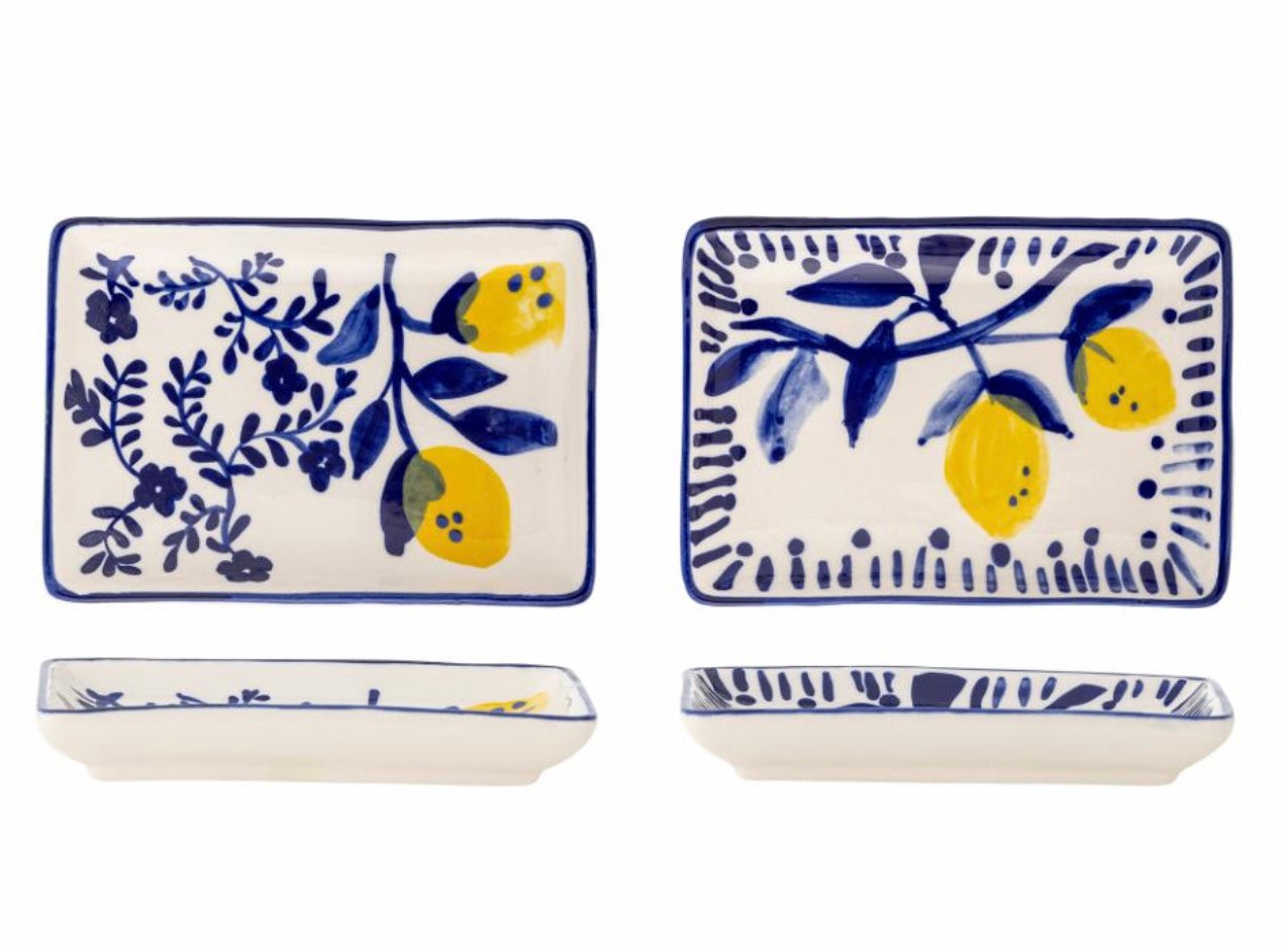 Set de 2 petits plats Maxima, céramique, Mexique, Bloomingville
