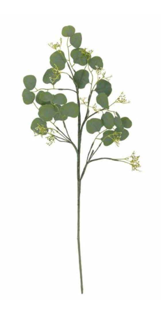 Branche Eucalyptus, fleur artificielle Bloomingville, H 82 cm