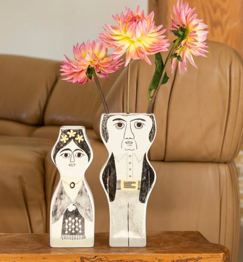 Set de 2 vases Diego et Frida, Mexique, Kitsch Kitchen