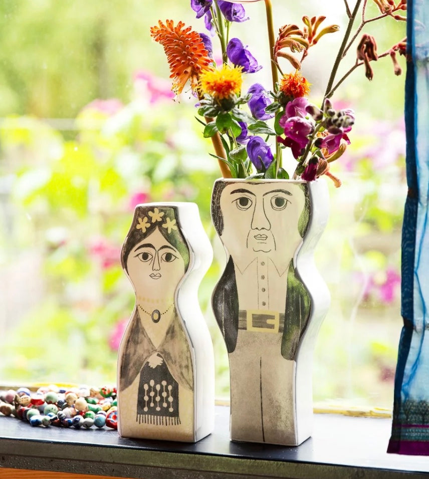 Set de 2 vases Diego et Frida, Mexique, Kitsch Kitchen