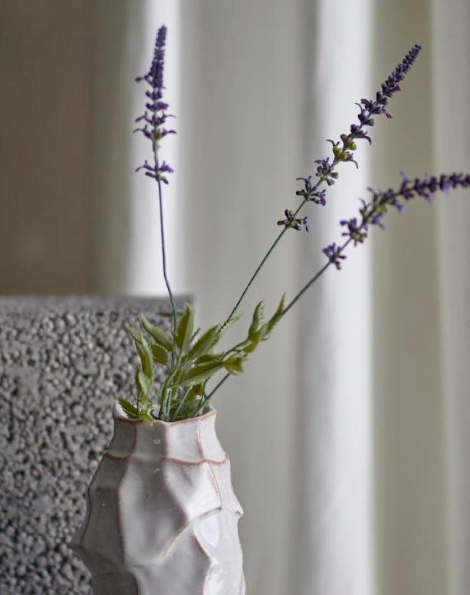 Lavande, tige, fleur artificielle Bloomingville, H 65 cm