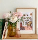 Affiche fauteuil en canage
