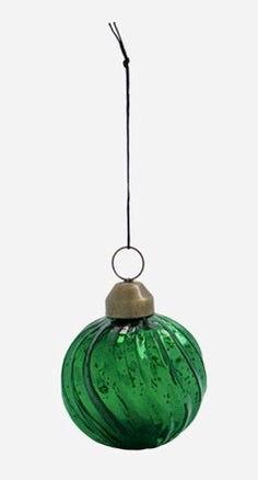Boule de Noël verte House Doctor