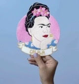 Patch thermocollant Frida Kahlo XL