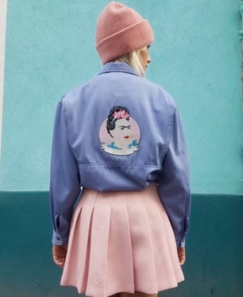 Patch thermocollant Frida Kahlo XL