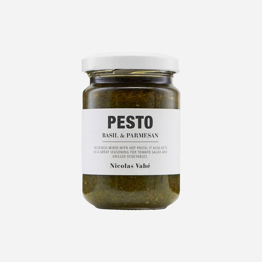 Pesto basilique parmesan Nicolas Vahé